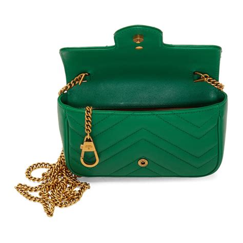 gucci green super mini|gucci super mini bag black.